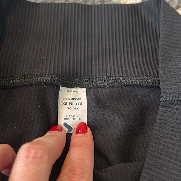 Old Navy Powersoft Ribbed Flare with Split Pants - Picture 5 of 6